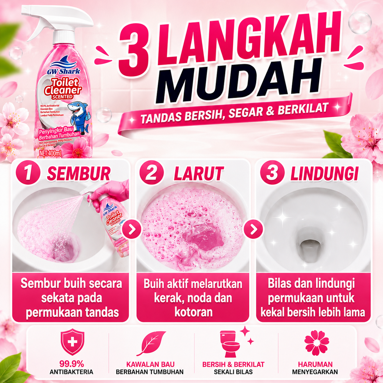 Cara guna produk